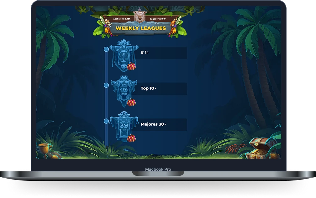 Wazamba Casino ligas semanales con clasificación y premios
